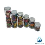 جار شیشه ای مک کارتی استوانه ای سایز4 - تصویر 2