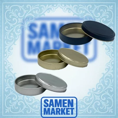 قوطی فلزی قطر 6.5 سانتی متر