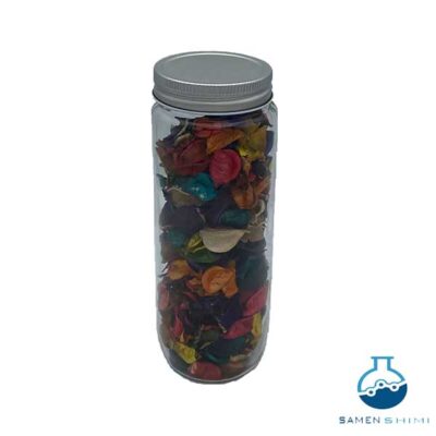 جار شیشه ای استوانه ای کانتینری سایز 1