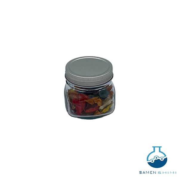 جار شیشه ای 4گوش درب کانتینری سایز6 جار شیشه ای 4گوش درب کانتینری سایز6