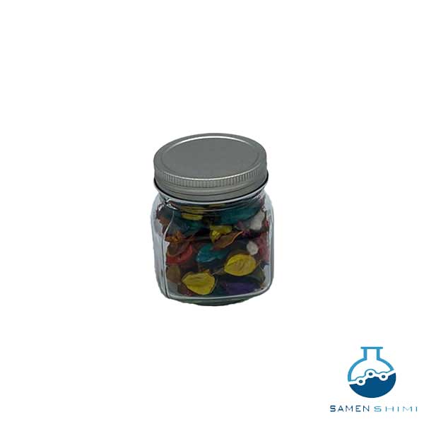 جار شیشه ای 4گوش درب کانتینری سایز5 جار شیشه ای 4گوش درب کانتینری سایز5