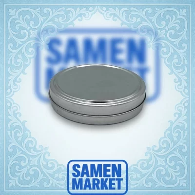 جار فلزی 9 سانت نقره ای