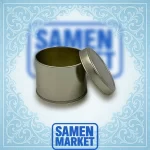 جار فلزی ارتفاع بلند نقره ای 1