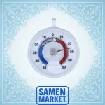 دماسنج یخچال عقربه ای قلابدار با رنج -۵۰ تا +۵۰ درجه
