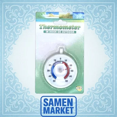 دماسنج یخچال عقربه ای قلابدار با رنج -۵۰ تا +۵۰ درجه 1