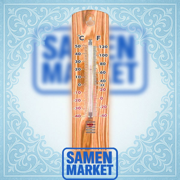 دماسنج الکلی طرح چوب