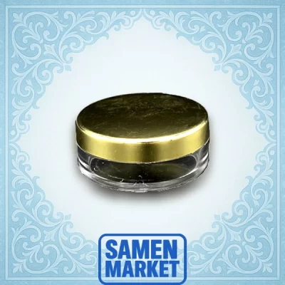 قوطی کرم 30 گرمی کریستالی طلایی 1