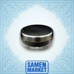 قوطی کرم 30 گرمی کریستالی نقره ای 1