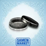 قوطی کرم 30 گرمی کریستالی نقره ای