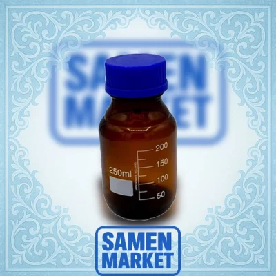 بطری در آبی-قهوه ای 250 میل