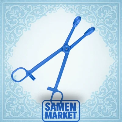 پنس سر گرد پلاستیکی 18 سانتی