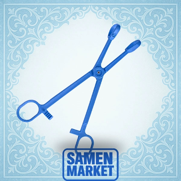 پنس سر گرد پلاستیکی 18 سانتی
